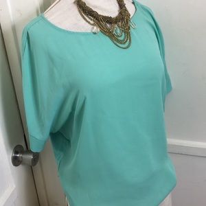 The Limited Tops - The limited mint blouse The Limited Tops - The limited mint blouse